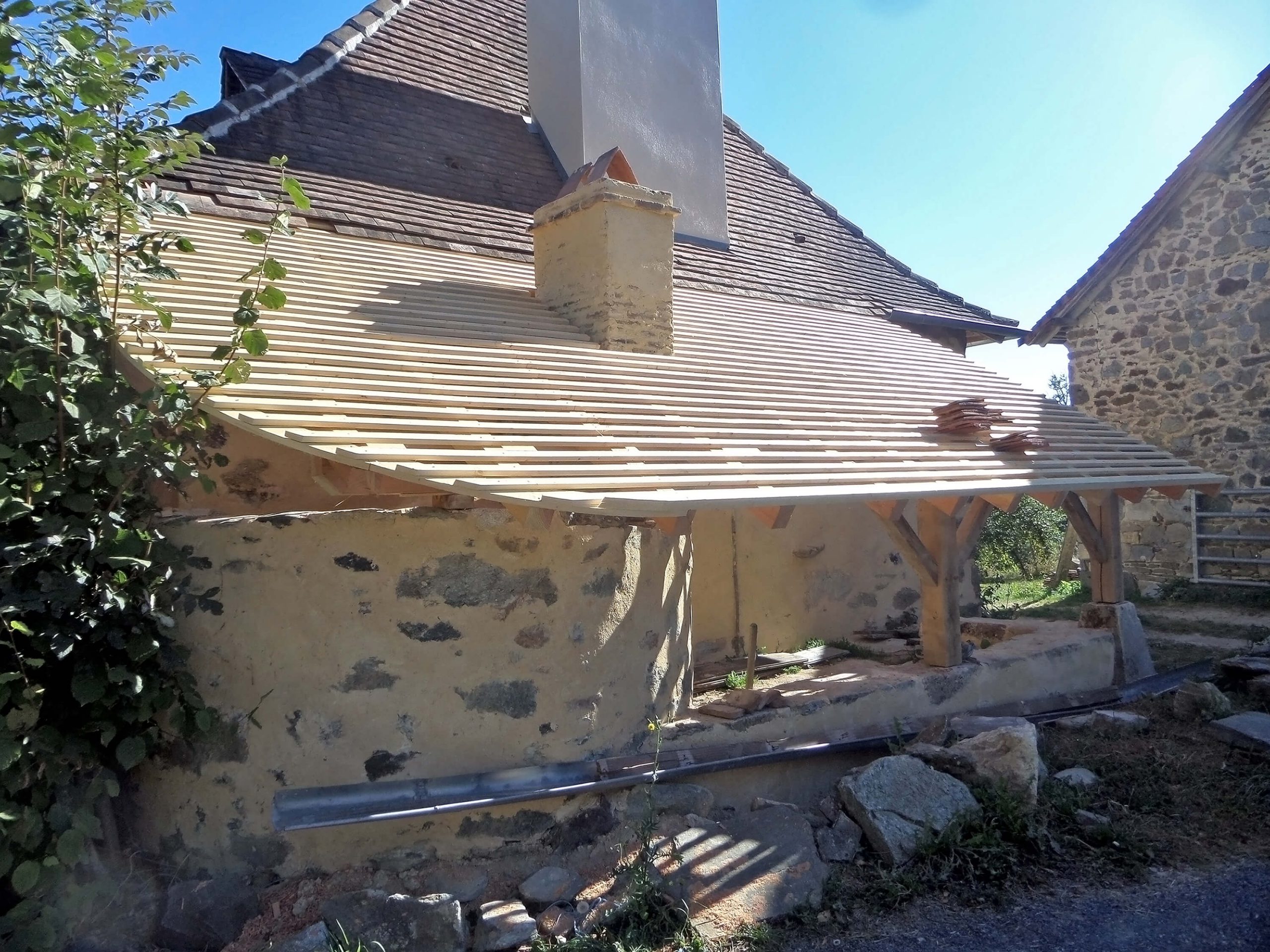 Abri de four à pain