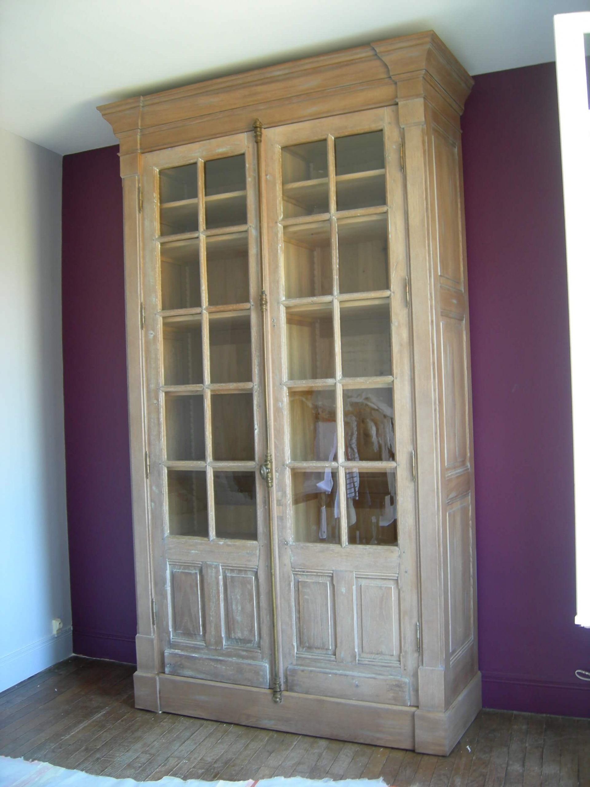 fabrication d'une lingère avec portes de récupération