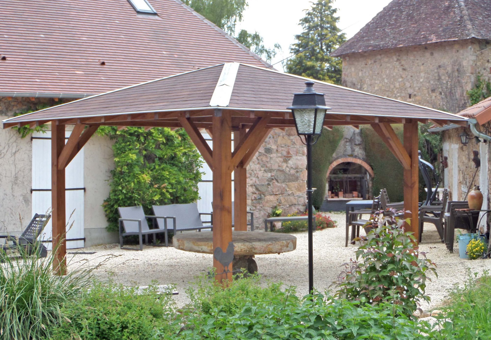 Pergola couverte